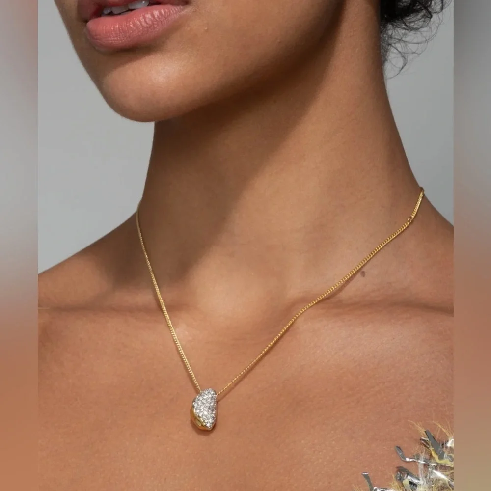ALEXIS BITTAR • Solanales Crystal Small Pebble Necklace